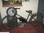 "Excelsior Universal motorised Bicycle possibly an Autobyke circa 1940 with a 98cc engine (c) 2013 Vision Motor Services Ltd