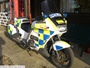 Honda Police motorbike used for traffic control, rapid response and VIP protection (c) 2013 Vision Motor Services Ltd