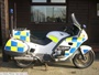 Honda Police motorbike used for traffic control, rapid response and VIP protection (c) 2013 Vision Motor Services Ltd