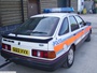 Ford Sierra 2.0L 5-door (hatchback) saloon car, typically used as motorway or large area patrol cars by UK Police forces throughout the 1980's (c) 2013 Vision Motor Services Ltd