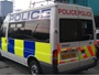 Ford Transit Mk6 minibus used as transport for Armed Response (SWAT) unit, built 2000-2006 (c) 2013 Vision Motor Services Ltd