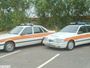 Vauxhall Senator, Ford Sierra (circa 1980s) patrol cars (c) 2013 Vision Motor Services Ltd