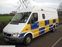 Mercedes Benz Sprinter Mk1, kitted out with prisoner transport cells in load carrying area with side and rear loading doors, built 1995-2006 (c) 2019 Vision Motor Services Ltd