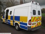 Mercedes Benz Sprinter Mk1, kitted out with prisoner transport cells in load carrying area with side and rear loading doors, built 1995-2006 (c) 2019 Vision Motor Services Ltd